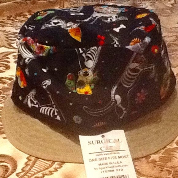 NWTX-RAY DOGS Scrub Hat - Unisex tie-back - Picture 1 of 4